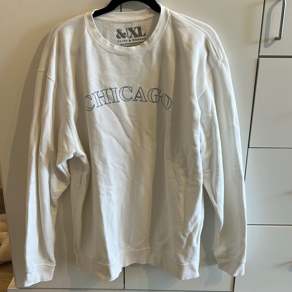 ALICE AND WONDER CHICAGO SWEATSHIRT - Picture 1 of 2